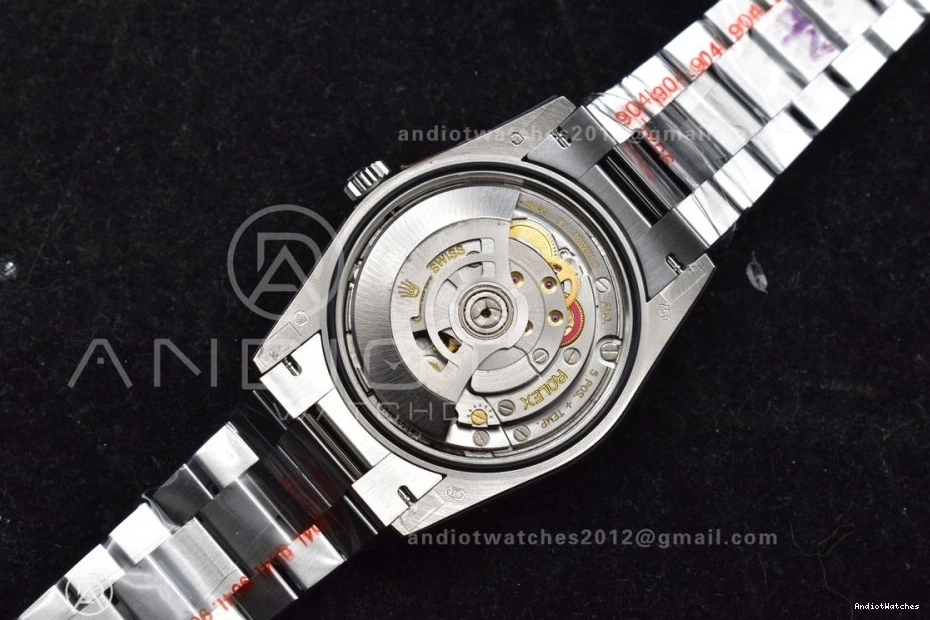 V5 SS 904L 672 Steel Packable Weight) Best vr3255 President Dial Bracelet 36 QF Blue on Edition (Gain DayDate 0929